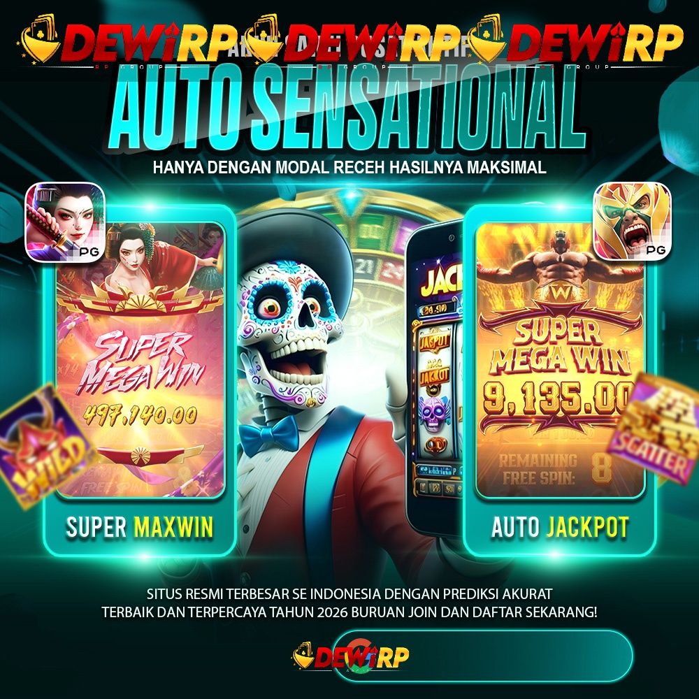 banner DEWIRP: Boom Situs Toto Slot Gacor 4d & Togel Online Jitu Terbaik 2026